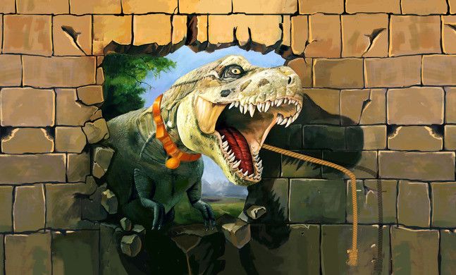 喜洋洋游乐场内墙